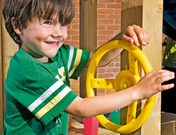 Jungle Tower | Wooden climbing frame with slide & clatter bridge Jungle Tower | Wooden climbing frame with slide & clatter bridge