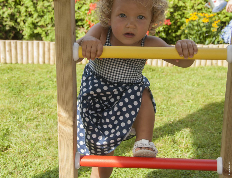 Jungle Mansion | Wooden climbing frame with swing & climbing net Jungle Mansion | Wooden climbing frame with swing & climbing net