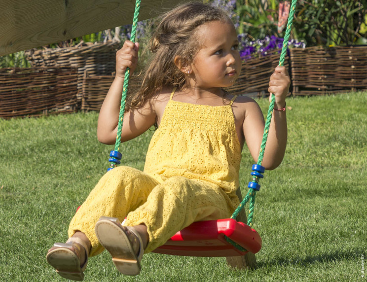 Jungle Mansion | Wooden climbing frame with swing & climbing net Jungle Mansion | Wooden climbing frame with swing & climbing net