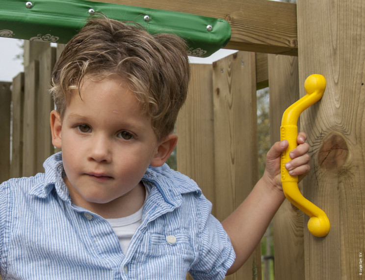 Jungle Tower | Wooden climbing frame with slide & clatter bridge Jungle Tower | Wooden climbing frame with slide & clatter bridge