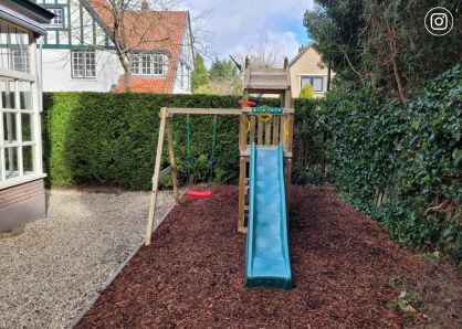 Jungle Gym Climbing Frame 1-swing