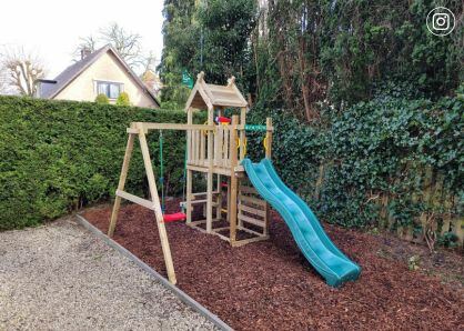 Jungle Gym Climbing Frame 1-swing