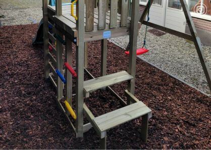 Jungle Gym Climbing Frame with Picnic table