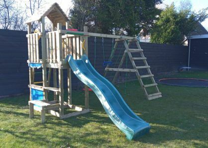 Jungle Gym Climbing Frame with Picnic table