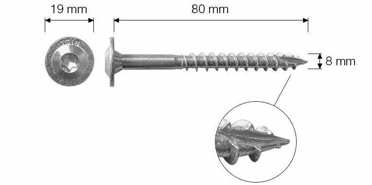 Jungle Gym Accessories Hardware Bolts and screws