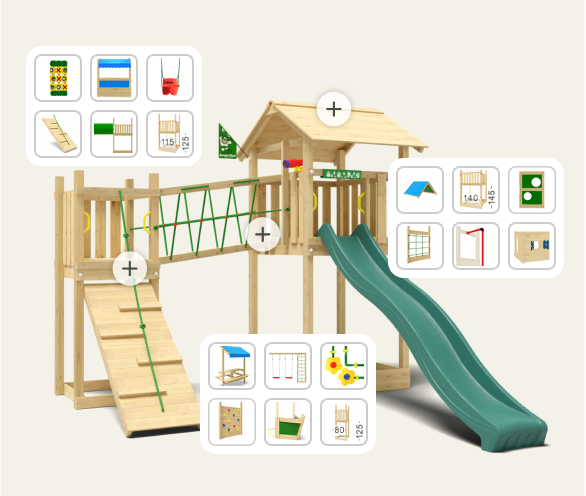 Design your own climbing frame